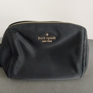 Kate Spade Black Cosmetic Bag